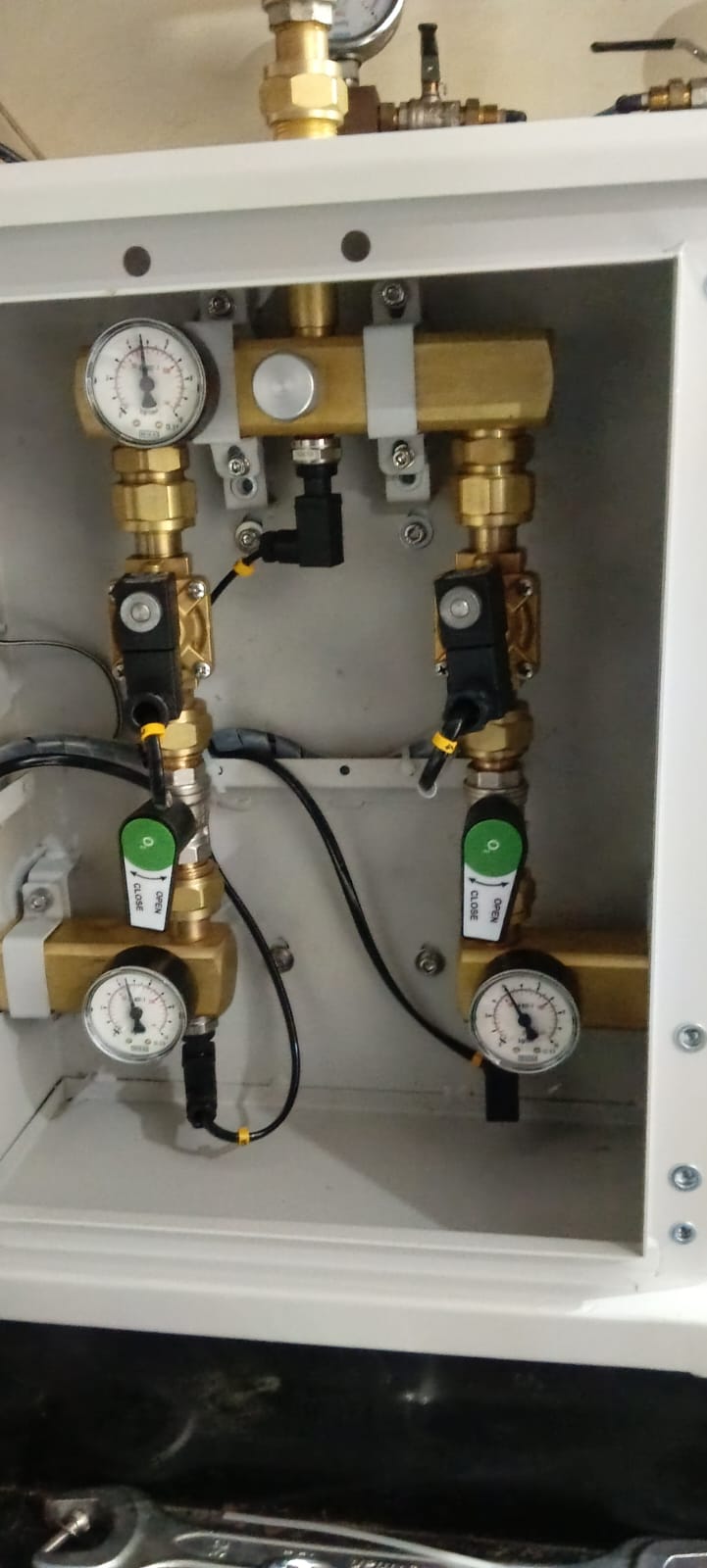 fully automatic gas control panel